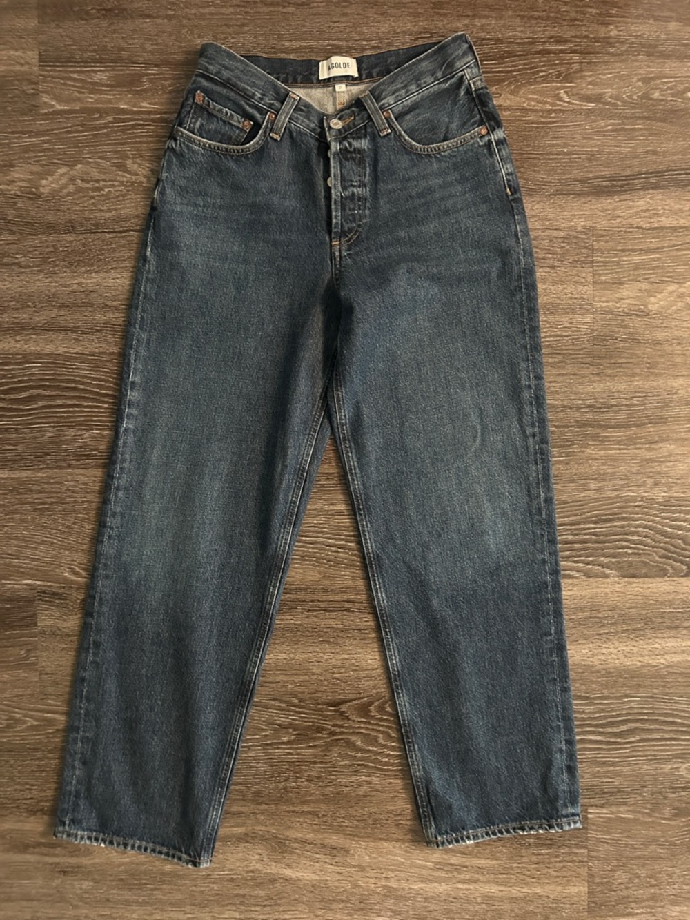 AGOLDE V-Waist Kelly Jeans